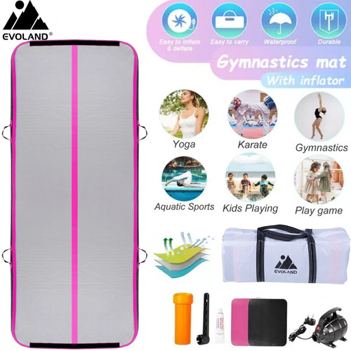 10ft inflatable air - mat, track
